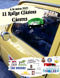 Cartel Rally Coches Clasicos