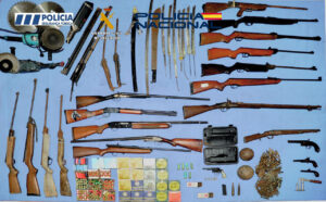 armas intervenidas centro reciclado