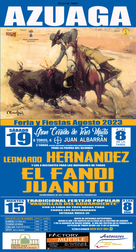 AZUAGA toros