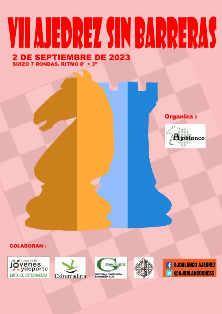 cartel ajedrez