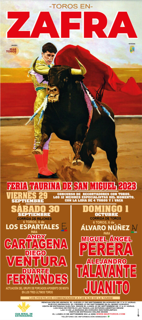 cartel feria zafra