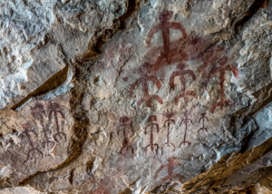 pinturas rupestres Abrigo del Castillo de Monfrague 1