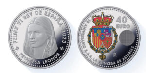 moneda princesa leonor