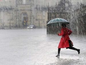 viento y lluvia