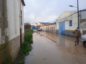 charca musia inundada