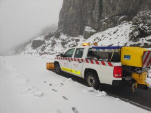 carretera cc nieve
