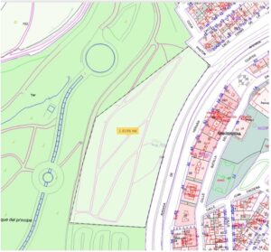plano parking parque del principe