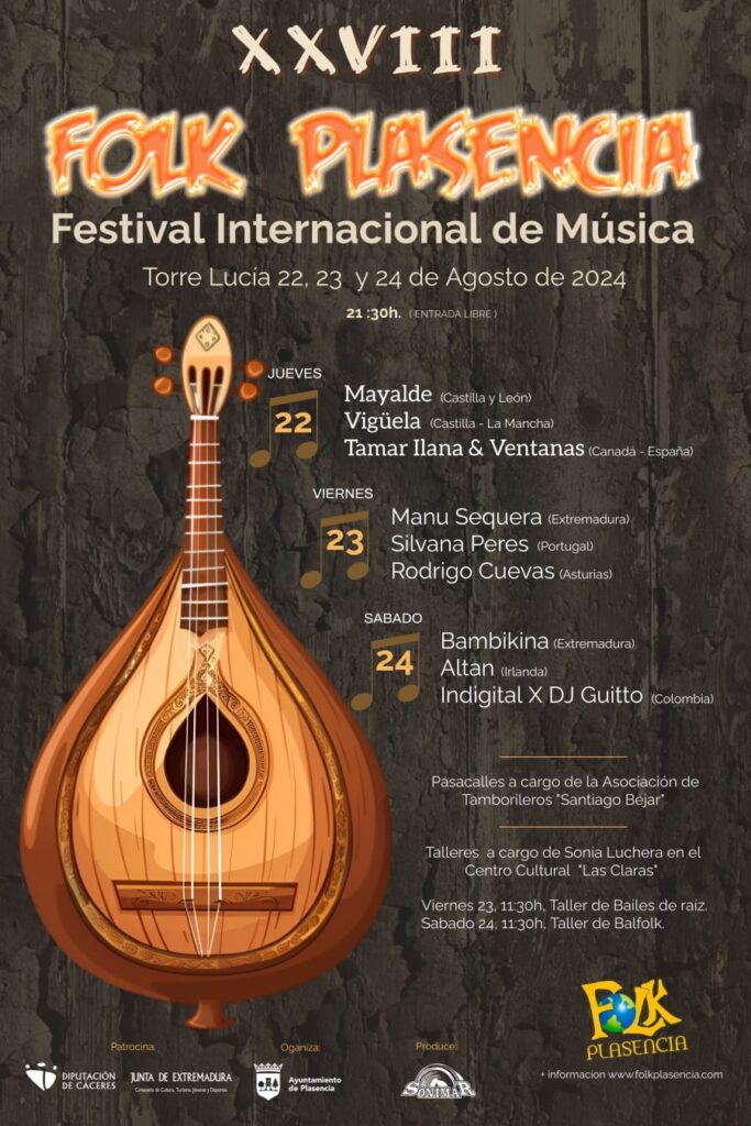 cartel folk plasencia