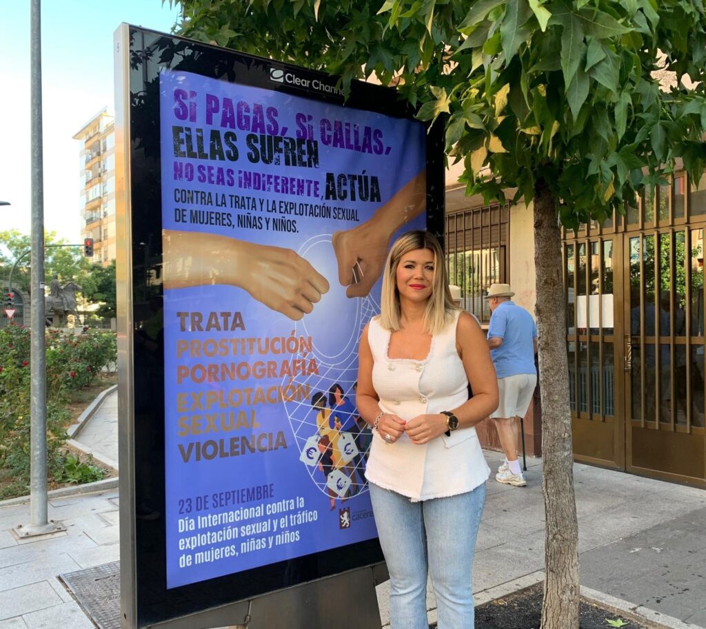 El Ayuntamiento de Cáceres lanza campaña contra la explotación sexual y la trata ayto cc