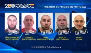 presos fugados portugal