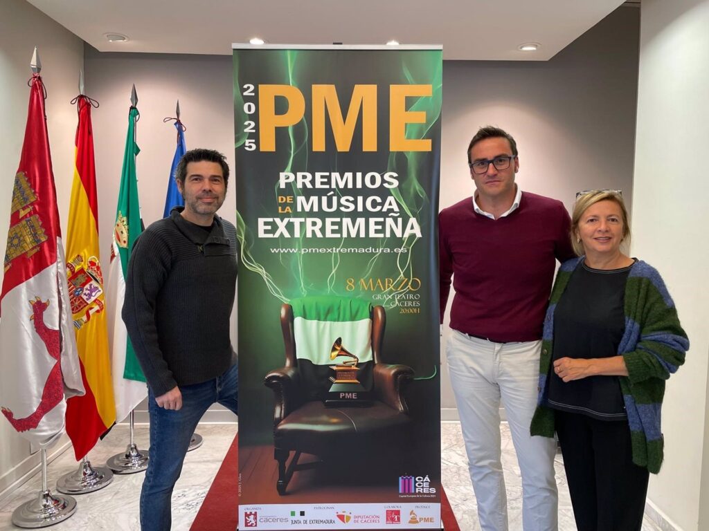 Nueva edición de los premios de Música Extremeña con llamativas novedades pme 24