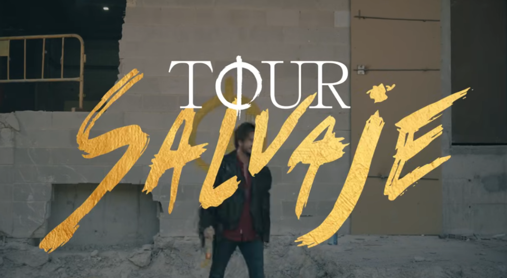 Manuel Carrasco, que estará en D. Benito el 6 de septiembre, arrasa en la venta de entradas con su Tour Salvaje TOUR SALVAJE