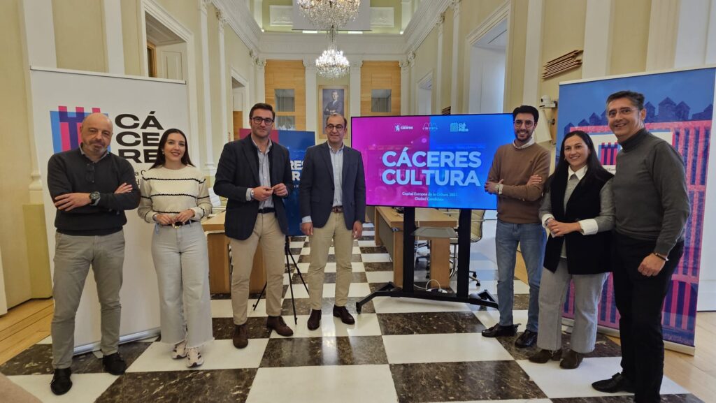 Cáceres Cultura en FITUR 2025,hacia la candidatura a Capital Europea de la Cultura en 2031 CC UNO