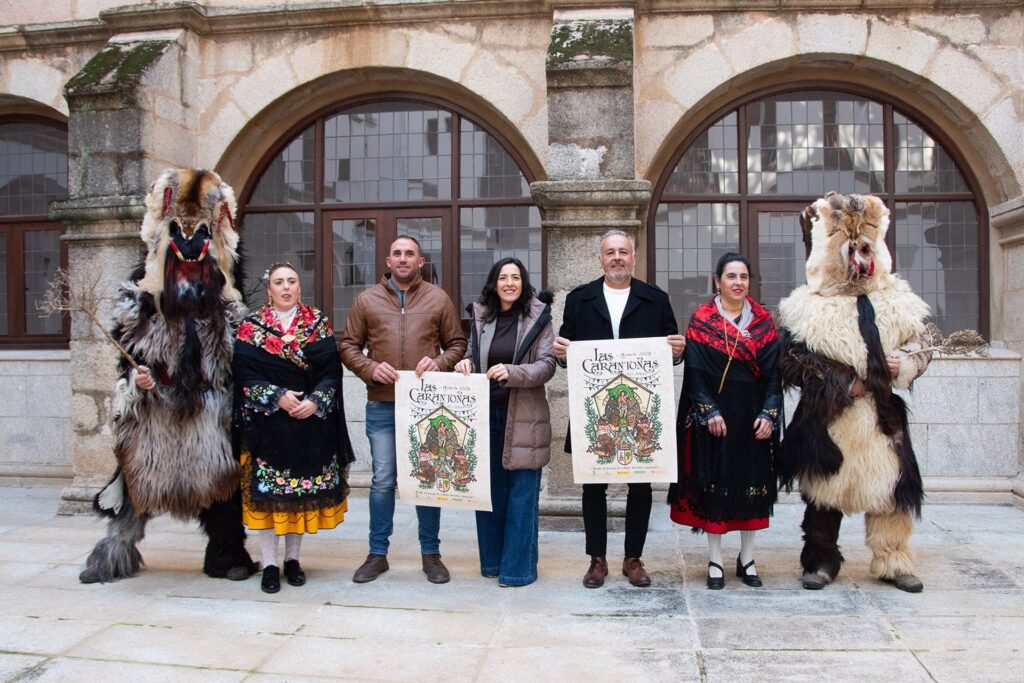 Las Carantoñas de Acehúche buscan reconocimiento internacional desde la celebración de tradiciones y sensaciones carantonas