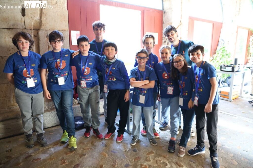 El equipo H2O de Coconet Mentes creativas ganador del torneo de la First Lego League de Salamanca IMG 20250225 WA0001