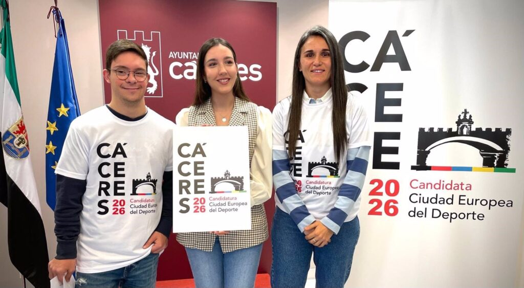 Cáceres busca consolidarse como Ciudad Europea del Deporte en 2026 cc ciudad europea deporte 2026