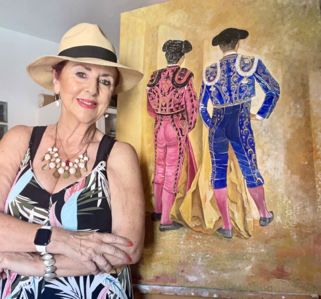 Carmina Santos, la pincelada cacereña y torera que vuelve a conquistar el sur de Francia carmina