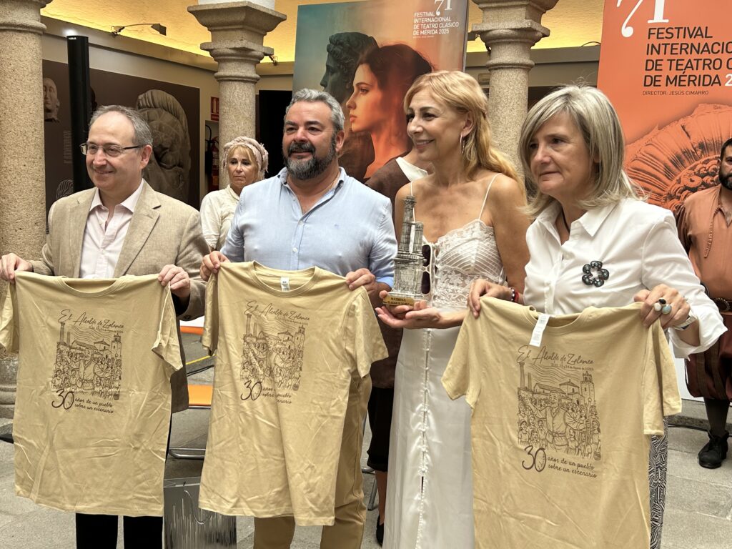 Elisa Matilla, madrina de honor en Zalamea o cuando el teatro se hace pueblo zalamea 1