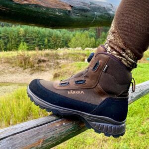 Digital Extremadura botas de montana y caza haerkila atammik gore tex marron oscuro
