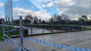 Marta provoca en Extremadura evacuaciones, carreteras cortadas y ríos desbordados borrasca