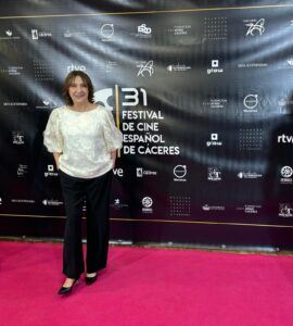 Digital Extremadura carmen machi imagen de archivo