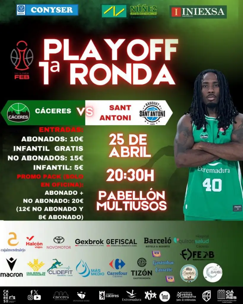 Del milagro al playoff: el Cáceres activa la venta de entradas ante Sant Antoni WhatsApp Image 2026 04 21 at 18.10.17