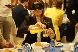 Digital Extremadura desayuno a ciegas