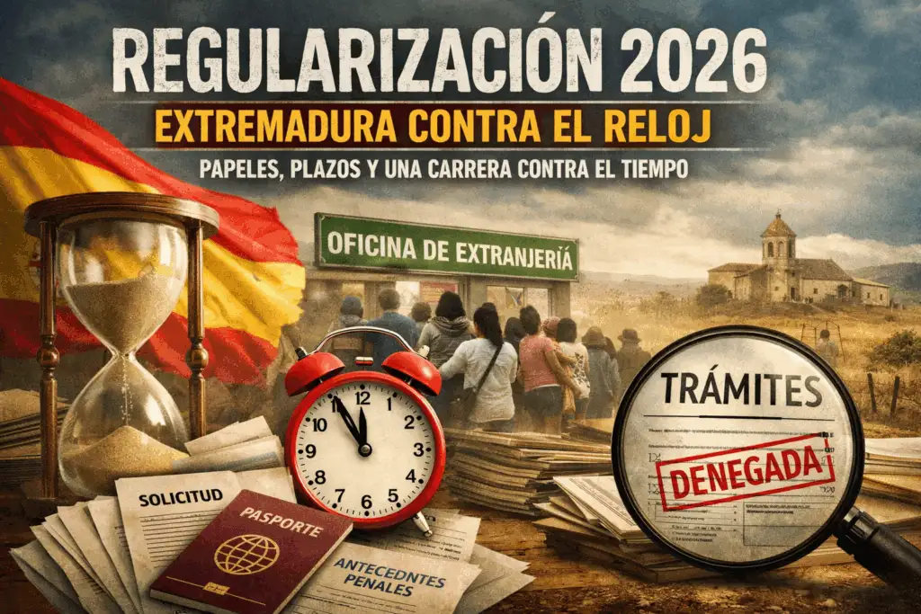 Miles de inmigrantes en Extremadura contra el reloj: así funciona la regularización exprés de 2026 regularizacion expres