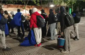 Digital Extremadura Migrantes expulsados de la estacion de buses de Badajoz