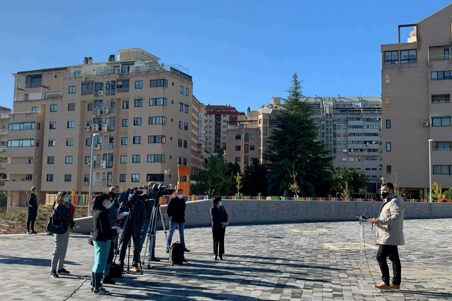 26-10-2020 Apertura ampliación Parque del Príncipe