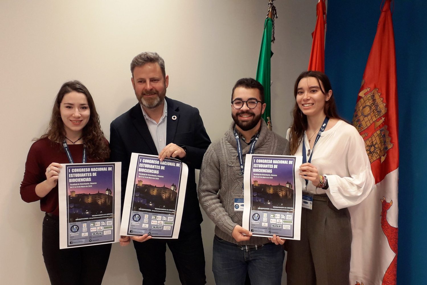 9-3-2020 Tapias, Villar, Ortiz y González Congreso Estudiantes Biociencias