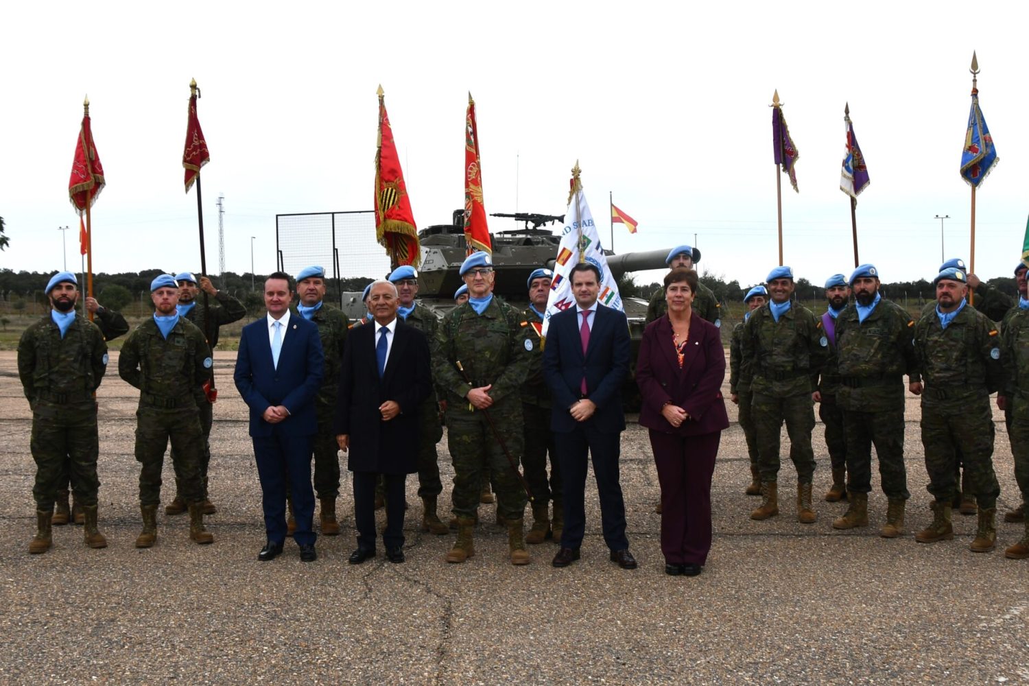 Abel Bautista afirma que los militares de la Brigada BRILIB XL que pone rumb