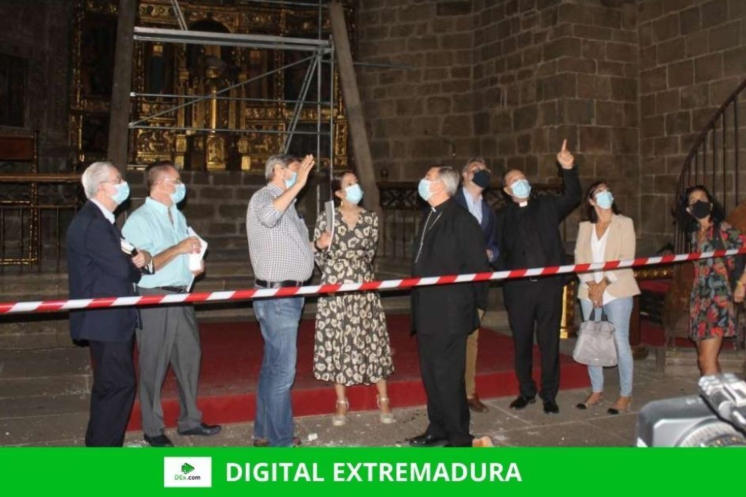 Acuerdo Junta-Diócesis de Plasencia para iniciar rehabilitación de la Iglesia de San Martin