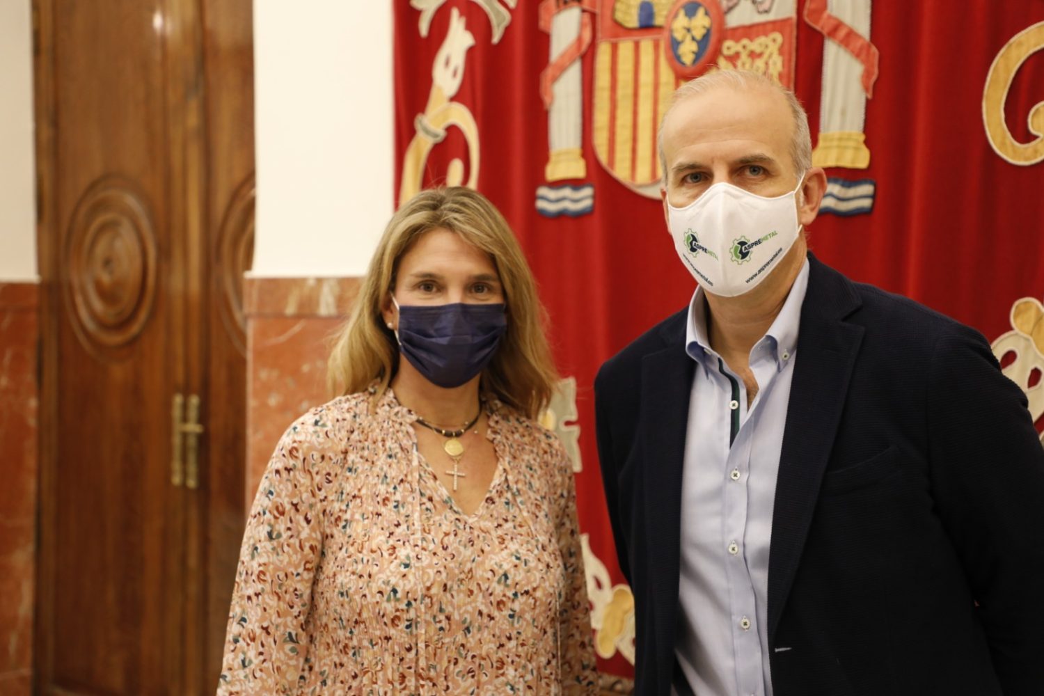 Blanca Subirán y Francisco Pantín