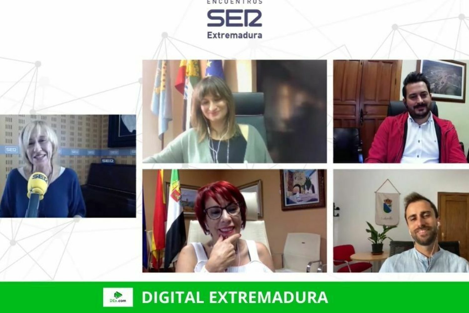 Brecha digital, simbiosis y la importancia de las administraciones locales marcaron el II Encuentro Online Ser Extremadura sobre el despoblamiento
