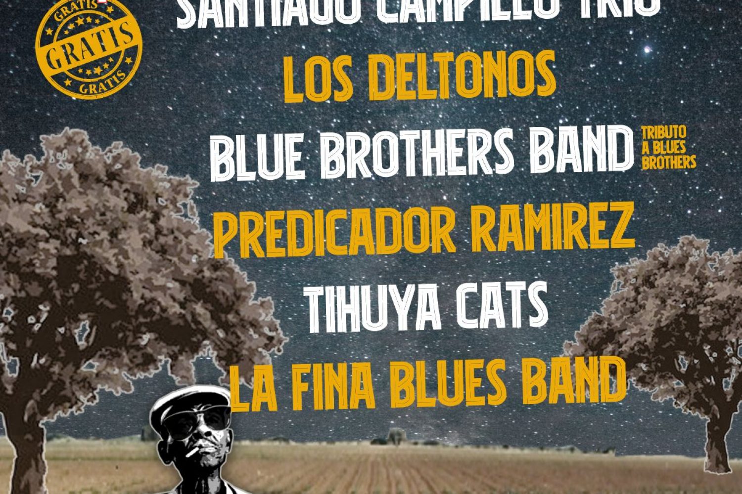 CARTEL II FESTIVAL JAMÓN&BLUES MONESTERIO 2023
