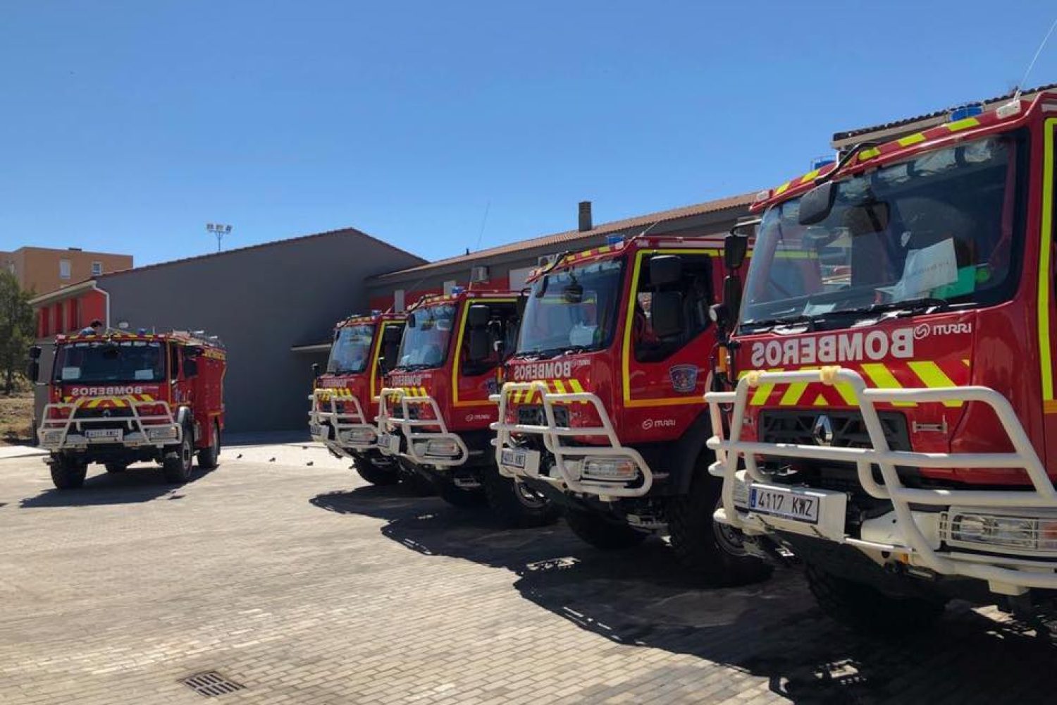 Camion bomberos