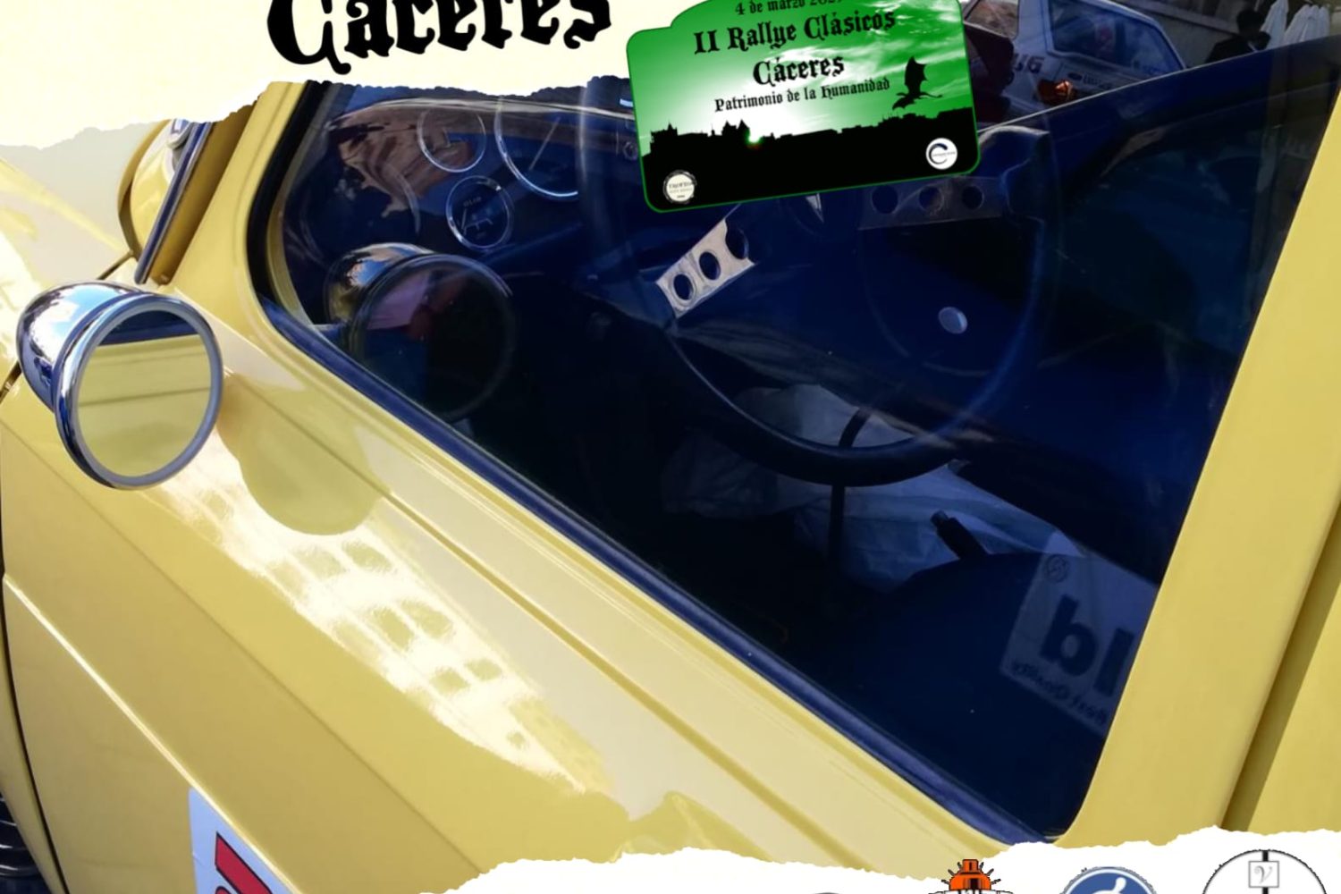Cartel Rally Coches Clásicos
