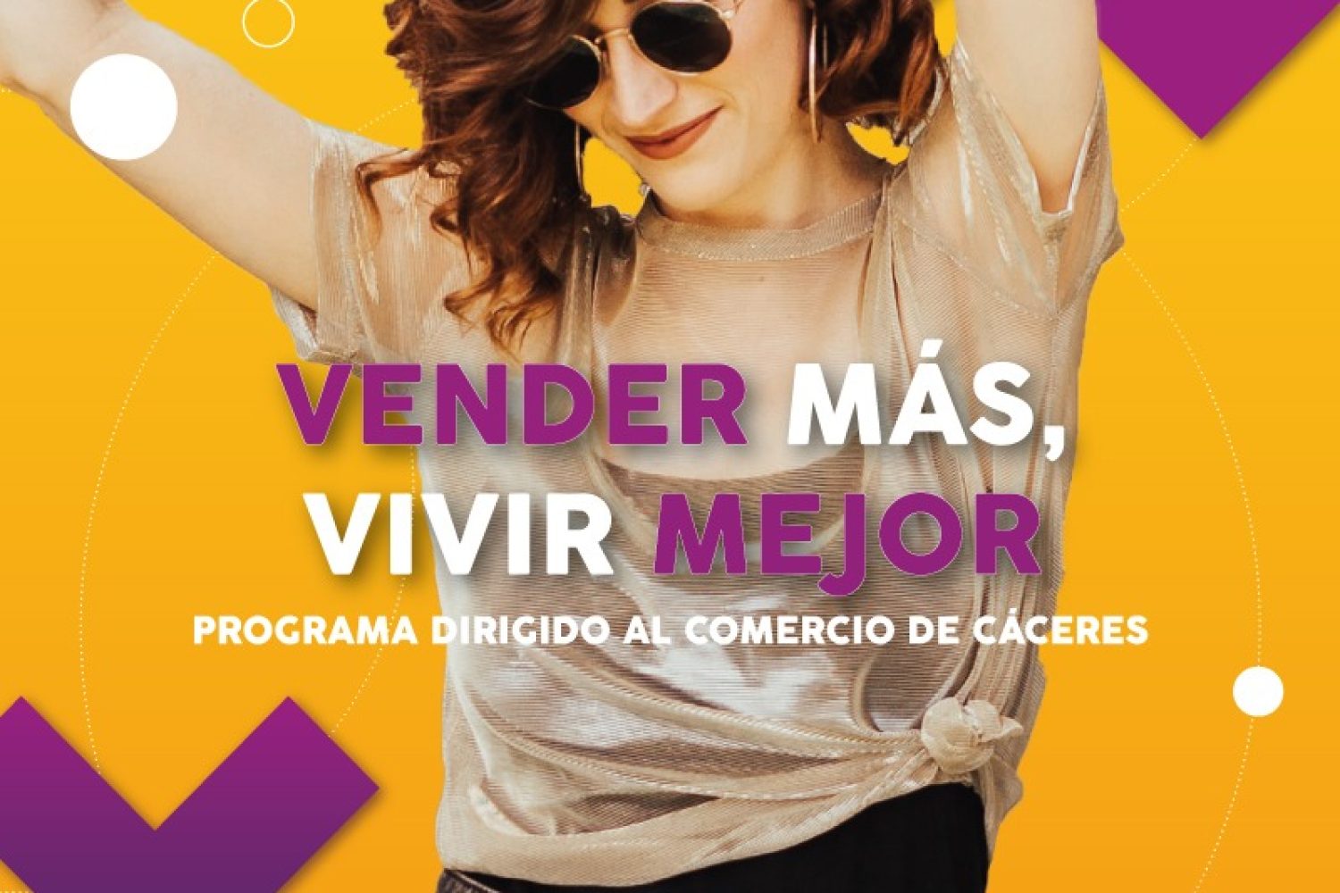 Cartel Vender más vivir mejor