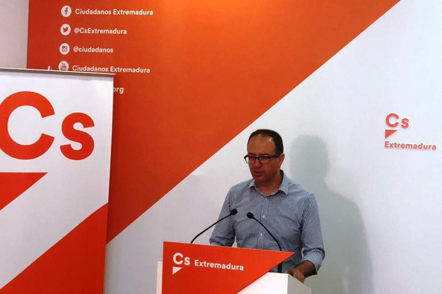 Cayetano Polo en la rueda de prensa este miércoles 29 de mayo.
