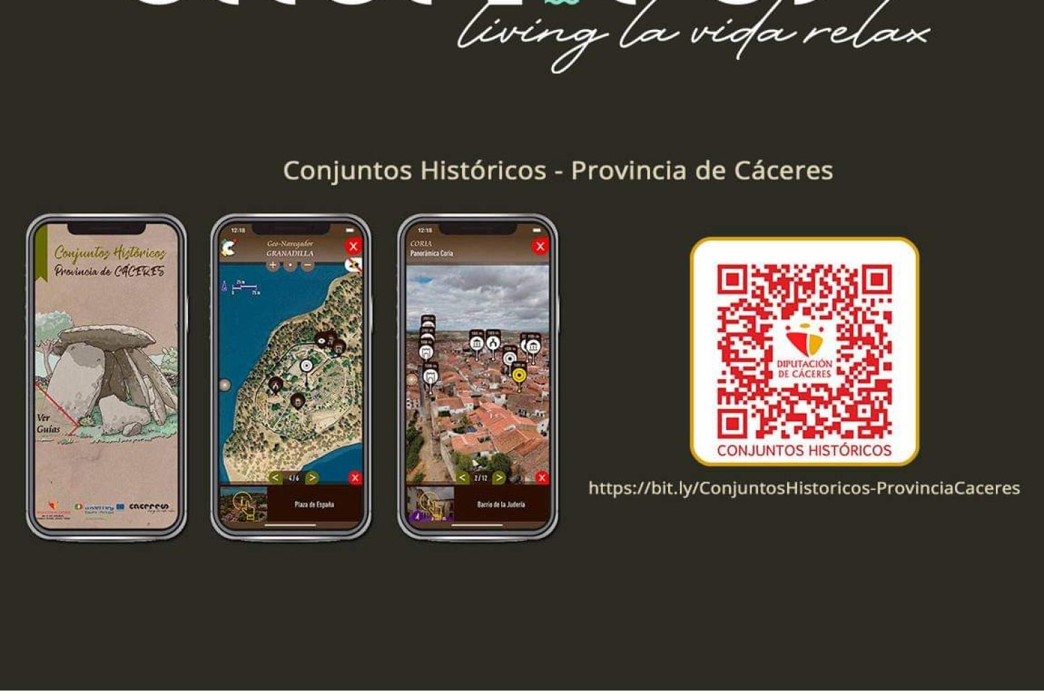 Código QR App Conjuntos Históricos