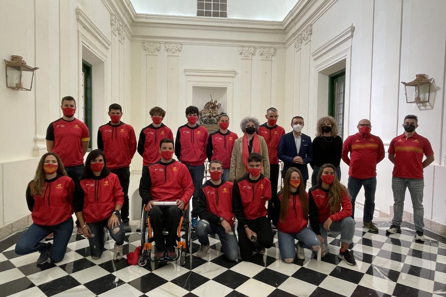 Concentración promesas paralímpicas