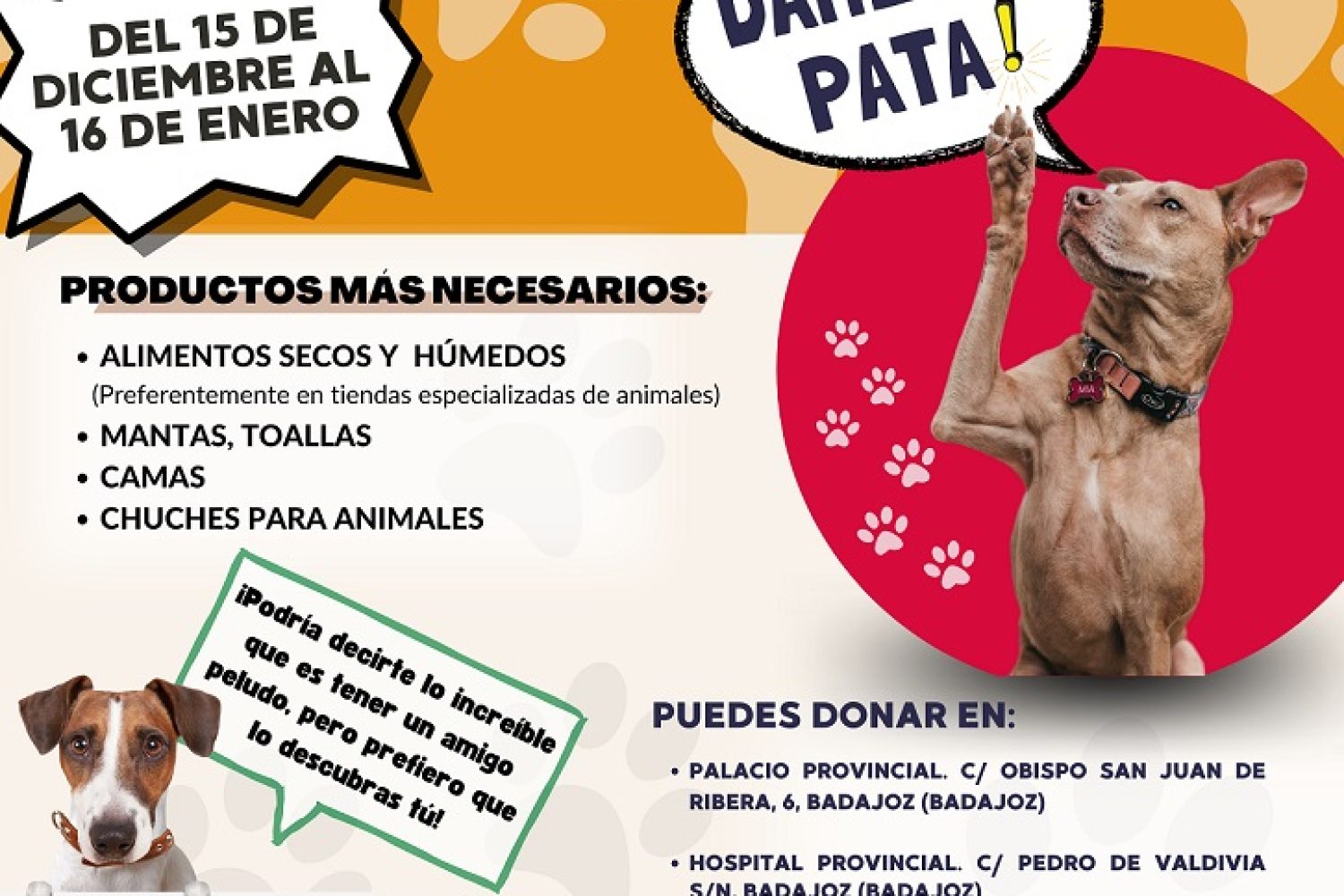 DAME LA PATA cartel