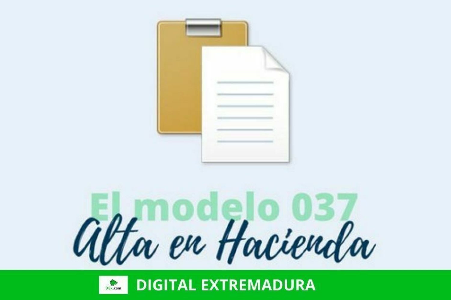 Darse de alta en Hacienda, Modelo 037