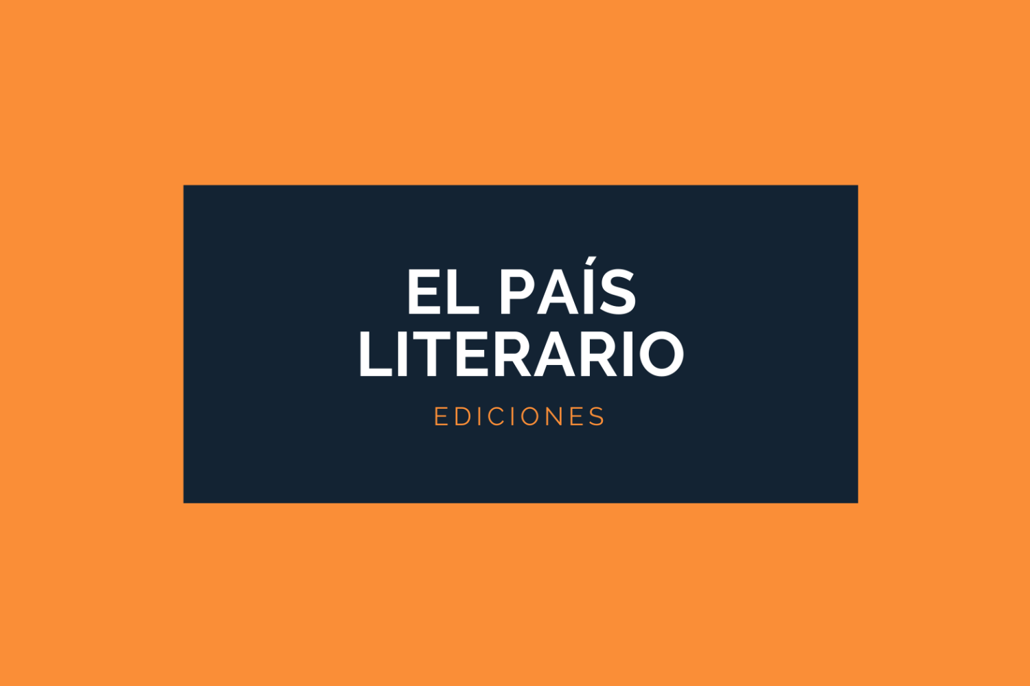 EL PAÍS LITERARIO LOGO