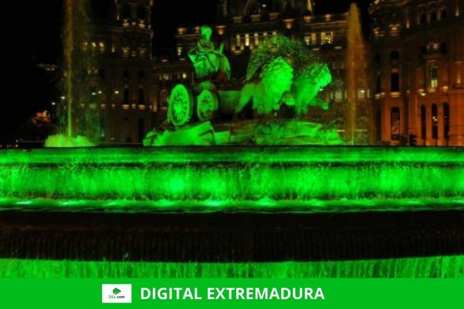 Edificios emblemáticos se tiñen de verde para conmemorar el Día Mundial del Farmacéutico