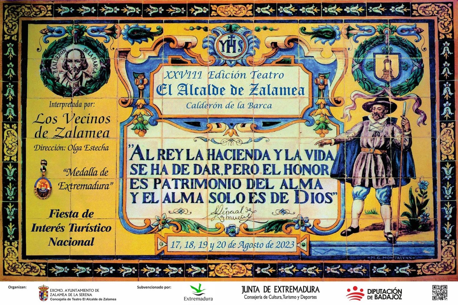 El Alcalde de Zalamea 2023 cartel