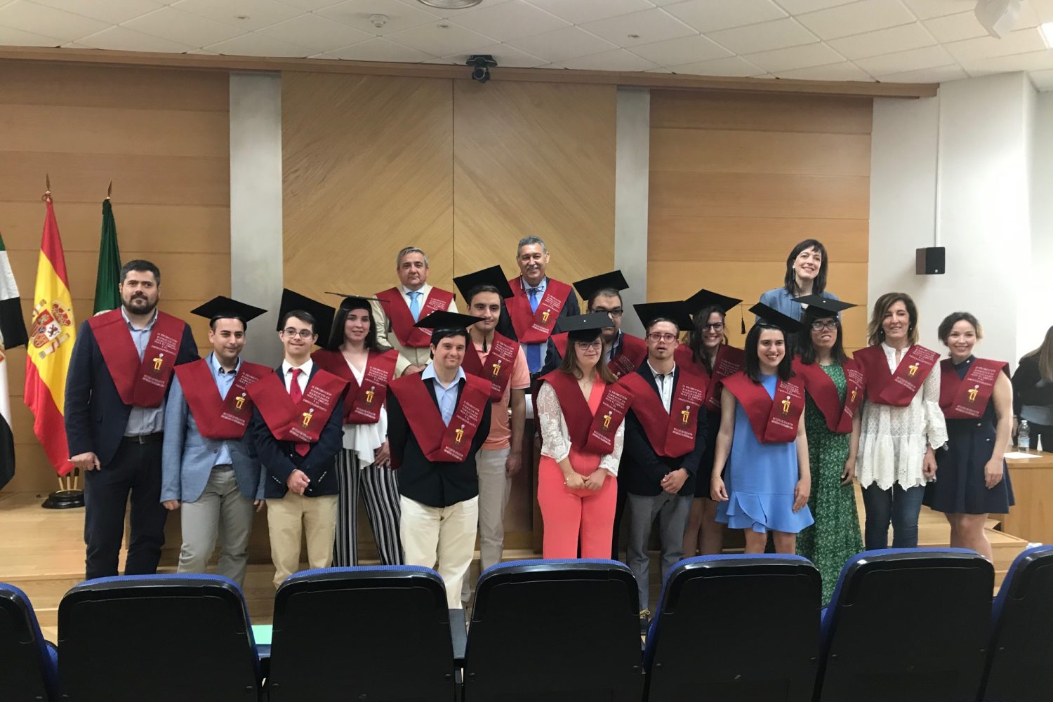 Foto Graduación Extremadura 2019