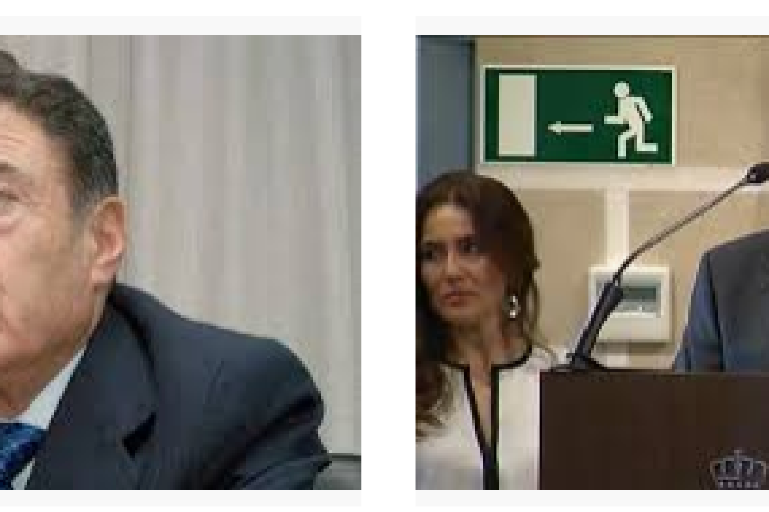 De izda a dcha, Gallardo y Leal.