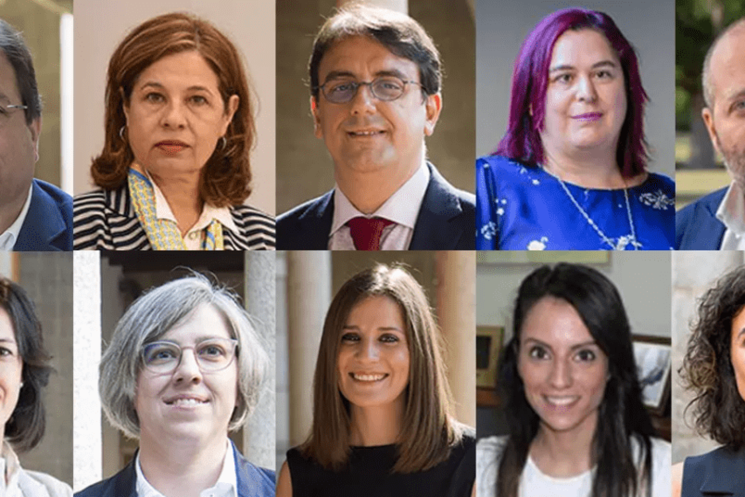 Nuevo Gobierno de la Junta de Extremadura, 2019-2023.